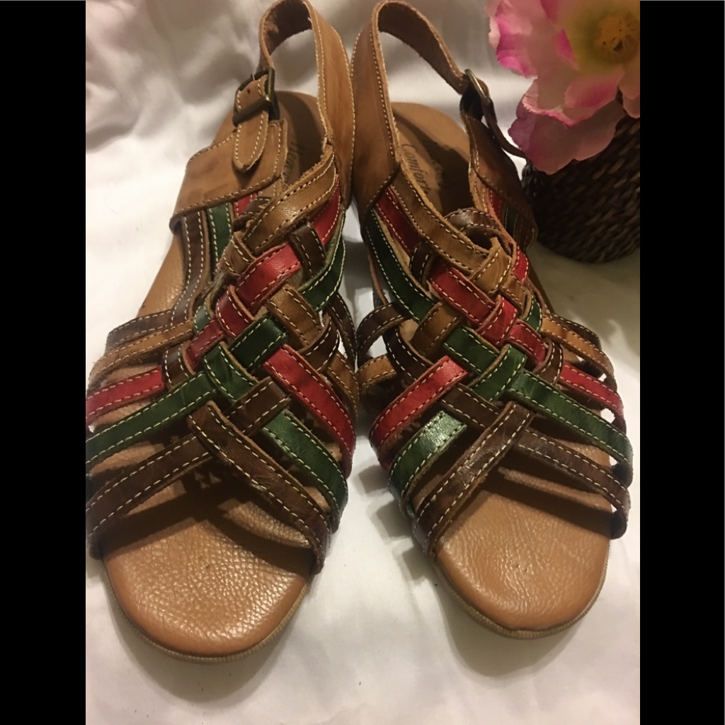 Heavenly Confort Leather Sandals
